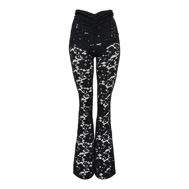  Merano 2.0  Lace Trousers in Black 